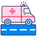 external ambulance-transportation-flaticons-lineal-color-flat-icons icon