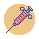 external anesthetic-dental-flaticons-lineal-color-flat-icons icon