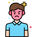 external anger-isolation-flaticons-lineal-color-flat-icons-3 icon