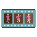 external animate-filmmaking-flaticons-lineal-color-flat-icons-2 icon
