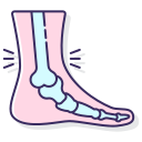 external ankle-anatomy-flaticons-lineal-color-flat-icons-3 icon