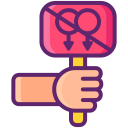 external anti-gay-lgbt-icons-flaticons-lineal-color-flat-icons icon