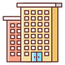 external apartment-summer-travel-flaticons-lineal-color-flat-icons-5 icon