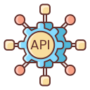external api-data-analytics-flaticons-lineal-color-flat-icons-3 icon