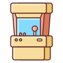 external arcade-machine-device-flaticons-lineal-color-flat-icons icon