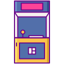 external arcade-machine-geek-culture-flaticons-lineal-color-flat-icons-2 icon