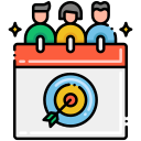 external archery-team-building-flaticons-lineal-color-flat-icons icon