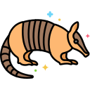 external armadillo-in-the-wild-flaticons-lineal-color-flat-icons-3 icon