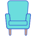 external armchair-comfort-flaticons-lineal-color-flat-icons-2 icon