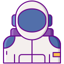 external astronaut-geek-culture-flaticons-lineal-color-flat-icons-4 icon