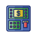 external atm-wayfinding-flaticons-lineal-color-flat-icons icon