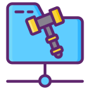 external auctions-auction-house-flaticons-lineal-color-flat-icons-8 icon