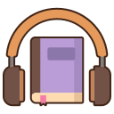 external audiobook-literature-flaticons-lineal-color-flat-icons-3 icon