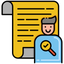 external auditor-human-resources-flaticons-lineal-color-flat-icons-2 icon