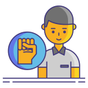 external autonomy-gig-economy-flaticons-lineal-color-flat-icons-2 icon
