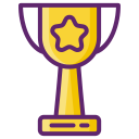 external award-award-events-flaticons-lineal-color-flat-icons-5 icon