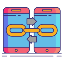 external backlink-internet-marketing-flaticons-lineal-color-flat-icons-3 icon