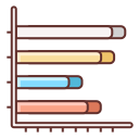 external bar-graph-data-analytics-flaticons-lineal-color-flat-icons-2 icon