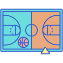 external basketball-court-basketball-flaticons-lineal-color-flat-icons-17 icon