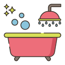 external bathtub-plumbing-flaticons-lineal-color-flat-icons icon