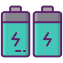 external batteries-ecology-flaticons-lineal-color-flat-icons icon