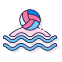 external beach-water-sport-flaticons-lineal-color-flat-icons icon