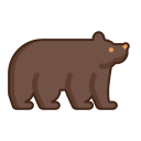 external bear-vikings-flaticons-lineal-color-flat-icons-2 icon