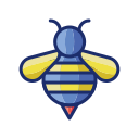 external bee-gardening-flaticons-lineal-color-flat-icons icon