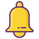 external bell-100-most-used-icons-flaticons-lineal-color-flat-icons icon