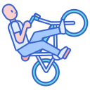 external bicycle-urban-sport-flaticons-lineal-color-flat-icons-6 icon
