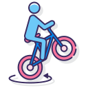 external bike-urban-sports-flaticons-lineal-color-flat-icons-5 icon