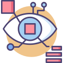 external bionic-eye-robotics-icons-flaticons-lineal-color-flat-icons icon