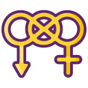 external biphobia-lgbt-icons-flaticons-lineal-color-flat-icons icon