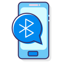 external bluetooth-communication-media-flaticons-lineal-color-flat-icons icon
