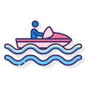 external boat-water-sport-flaticons-lineal-color-flat-icons icon