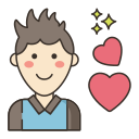 external boyfriend-modern-dating-flaticons-lineal-color-flat-icons-2 icon