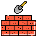 external bricks-construction-flaticons-lineal-color-flat-icons icon