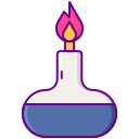 external burner-laboratory-flaticons-lineal-color-flat-icons icon