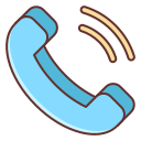external call-dating-app-flaticons-lineal-color-flat-icons-3 icon