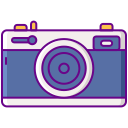 external camera-private-investigator-flaticons-lineal-color-flat-icons-3 icon
