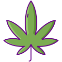 external cannabis-marijuana-flaticons-lineal-color-flat-icons icon