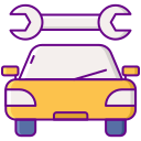 external car-service-racing-flaticons-lineal-color-flat-icons-3 icon