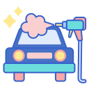 external car-wash-car-wash-flaticons-lineal-color-flat-icons-19 icon