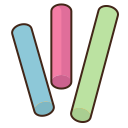 external chalks-sewing-flaticons-lineal-color-flat-icons icon