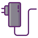 external charger-technology-ecommerce-flaticons-lineal-color-flat-icons-2 icon