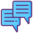 external chat-box-technology-ecommerce-flaticons-lineal-color-flat-icons icon