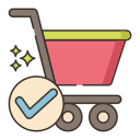 external check-out-tools-and-material-ecommerce-flaticons-lineal-color-flat-icons-2 icon