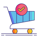 external checkout-fashion-ecommerce-flaticons-lineal-color-flat-icons-2 icon
