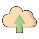 external cloud-storage-home-based-business-flaticons-lineal-color-flat-icons-2 icon