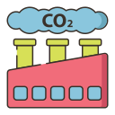 external co2-oil-gas-flaticons-lineal-color-flat-icons icon